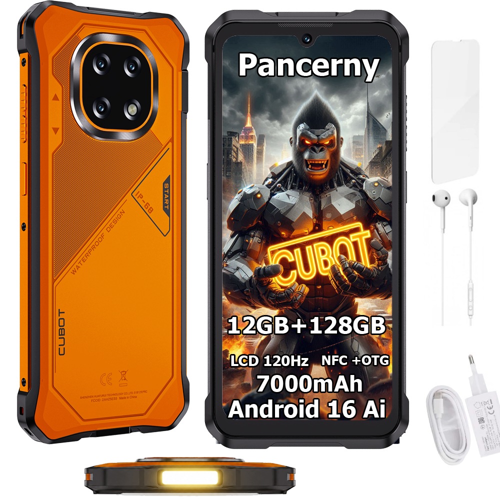 Smartfón Vojenský pancier Cubot King Kong ES5 12/128GB Nfc Dual Sim Lte