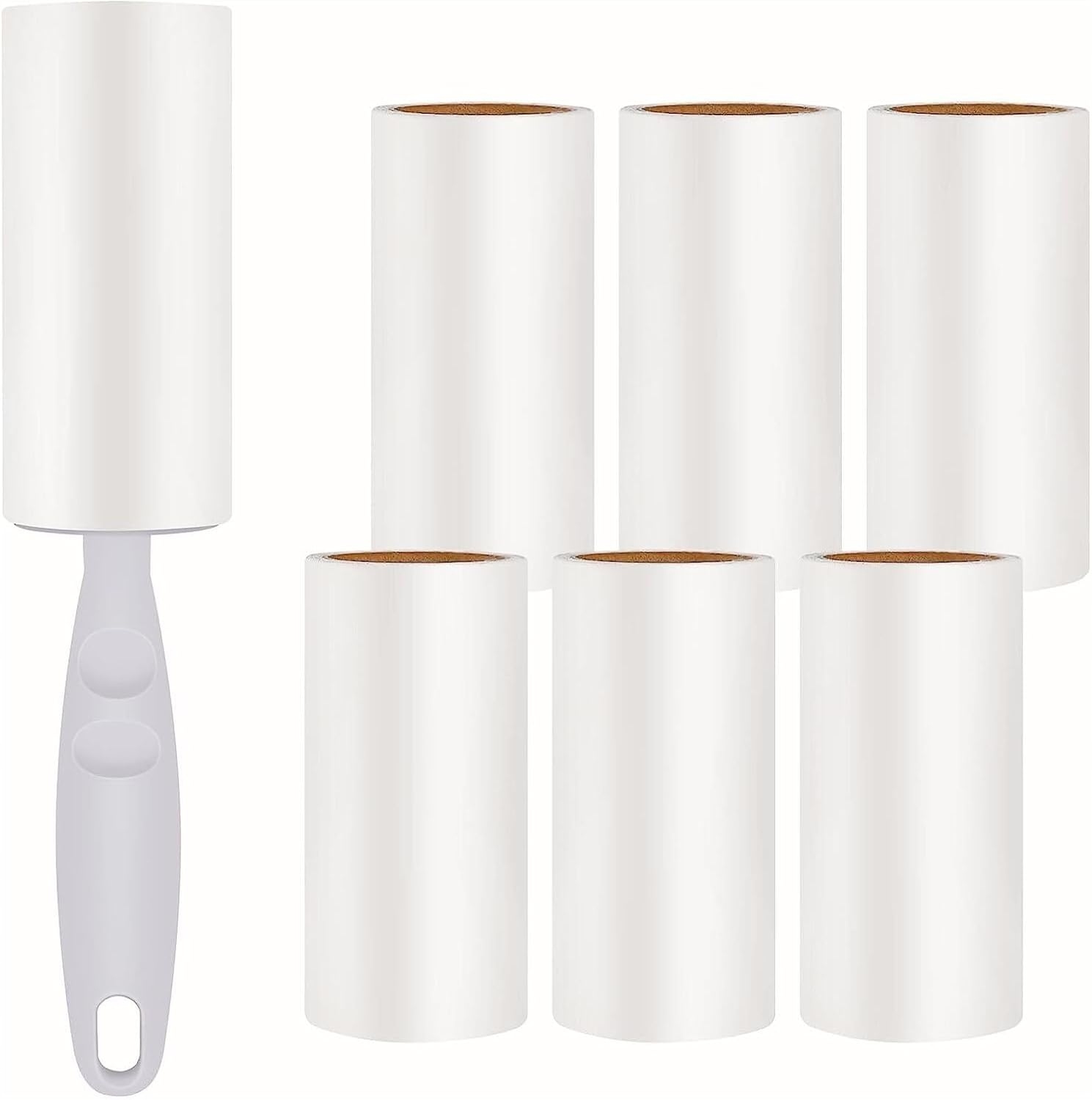 Levně Váleček Na Zvířecí Chlupy 7 Rolí Samolepicí Váleček Na Čištění Koček