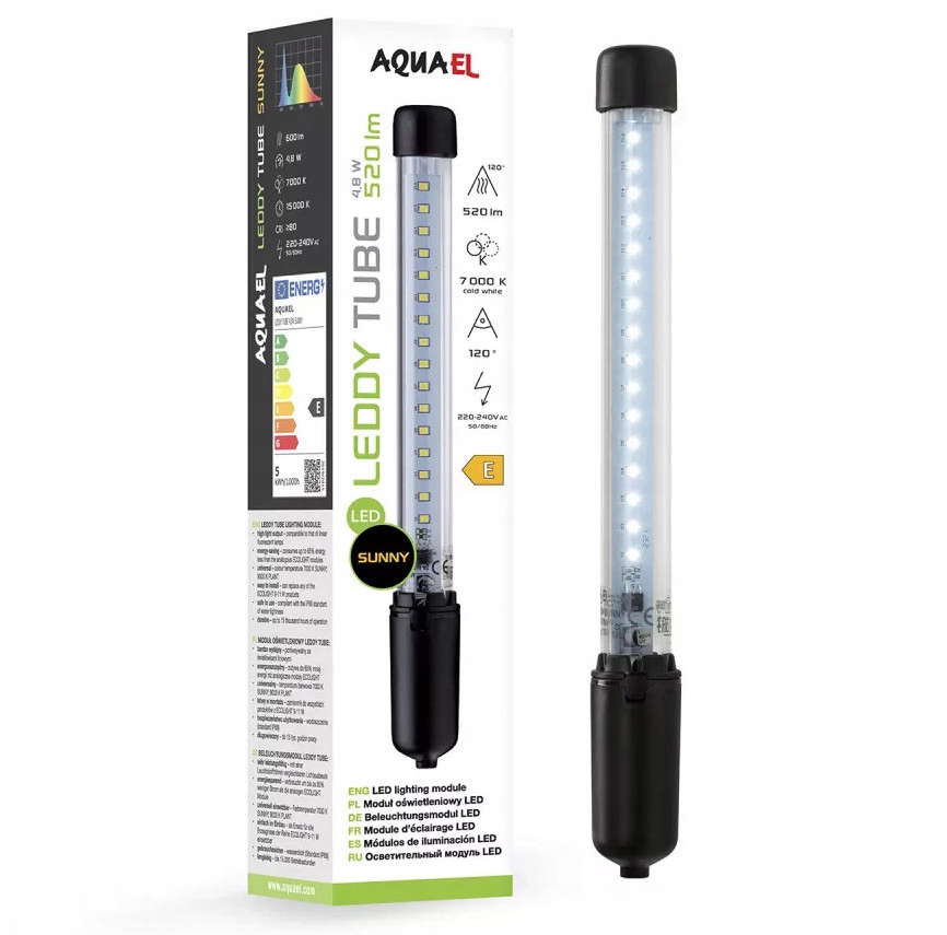 Levně Aquael Leddy Tube 4,8W Sunny Osvětlovací Modul