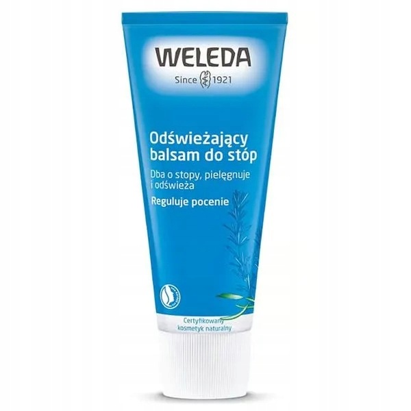Weleda, osvěžující balzám na nohy, 75 ml