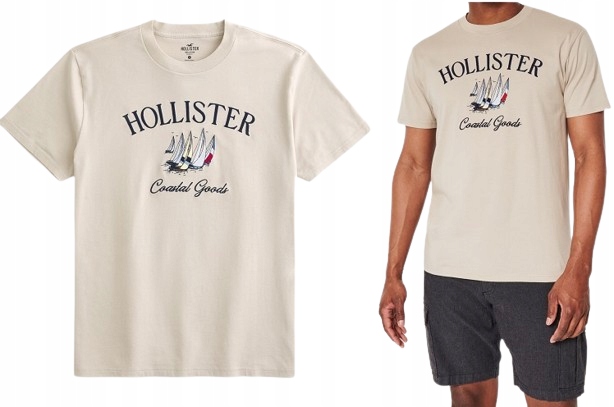 tričko Hollister Abercrombie&Fitch tričko L