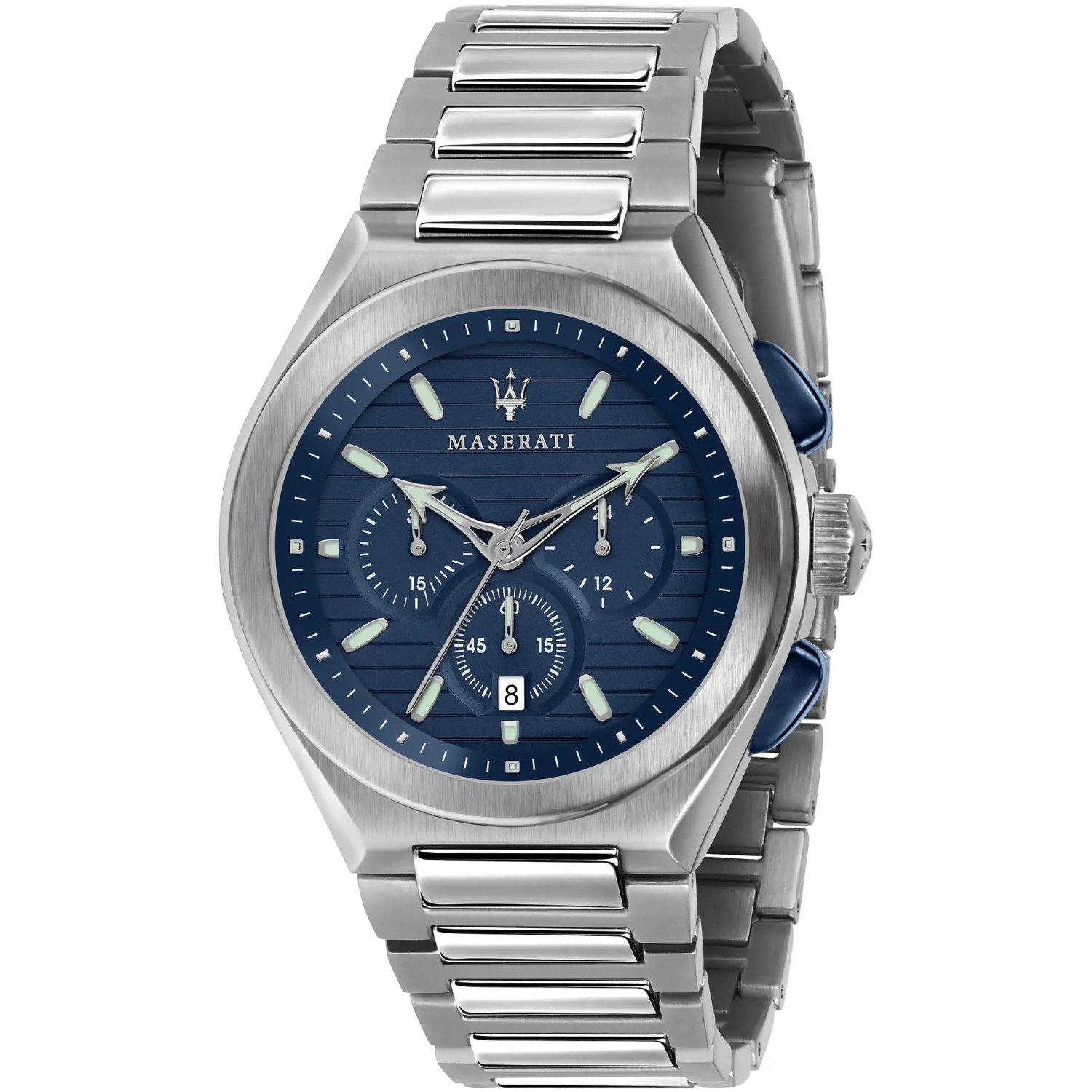 Zegarek Męski Maserati R8873639001 srebrny