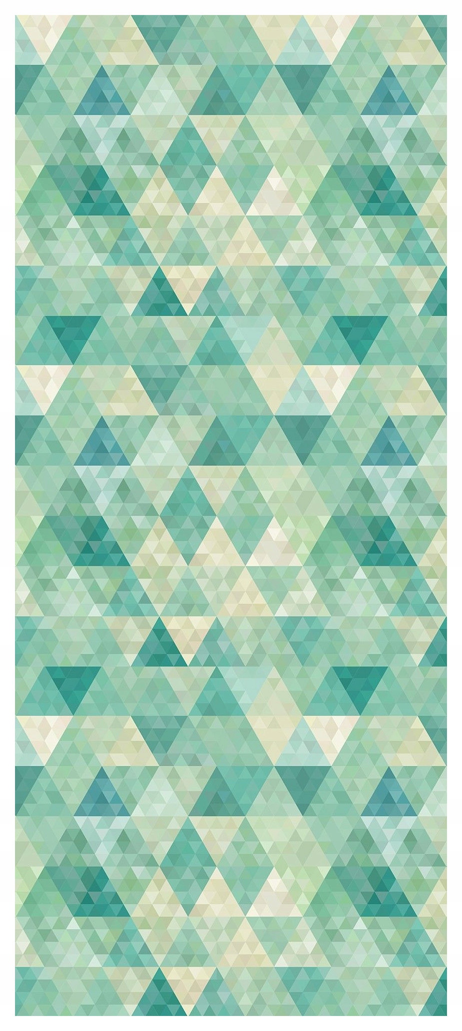 Samolepka Fototapeta Pastelové kosočtverce a trojúhelníky geometrie 91x211