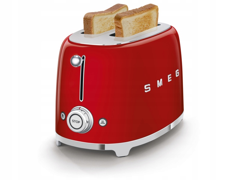 Toster Smeg TSF01RDEU Czerwony