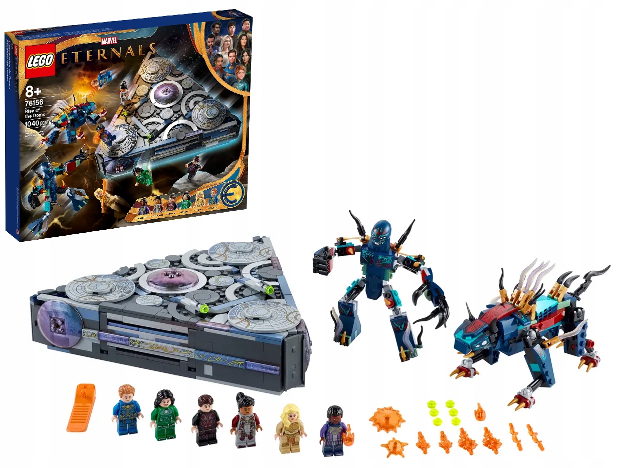Lego 76156 Marvel Domo vzniká