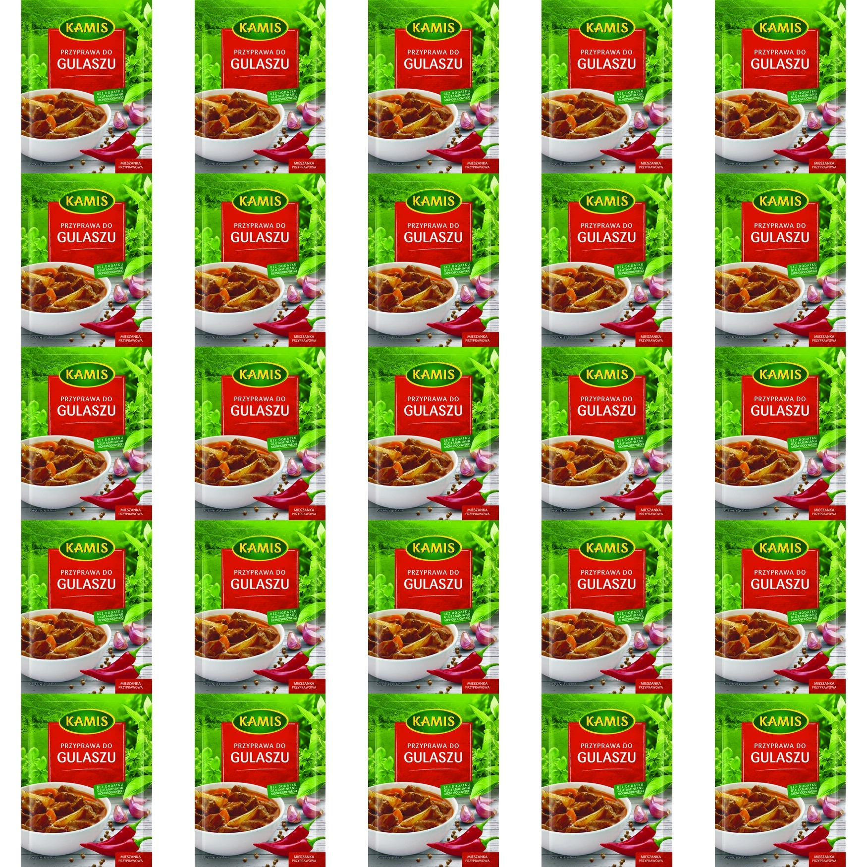 25x 25g Kamis Przyprawa do gulaszu Karton