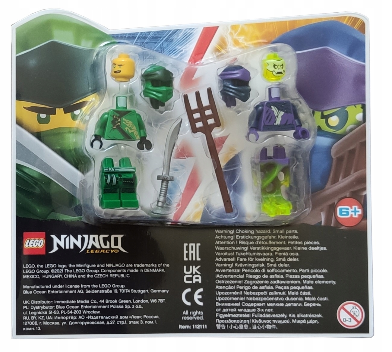 LEGO Ninjago Minifigure Polybag Blister - Lloyd vs. Ghost #112111