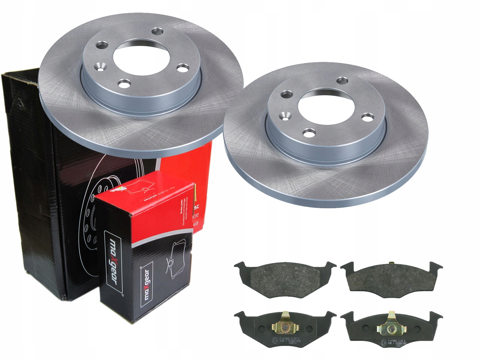 ДИСКИ КОЛОДКИ MAXGEAR ПЕРЕДНЯ GOLF III CORDOBA IBIZA