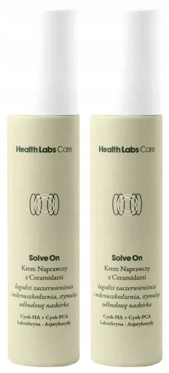 2 x Solve On Reparační krém s ceramidy, Health Labs