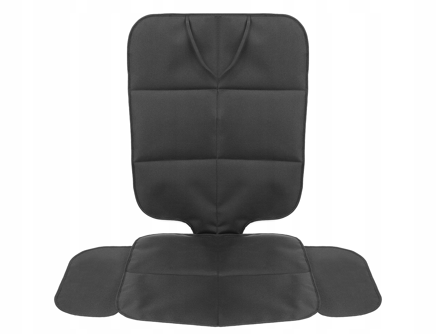 ZESTAW GRUBA MATA OCHRONNA POD FOTELIK I OCHRANIACZ PRZEDNIEGO FOTELA Kolor czerń