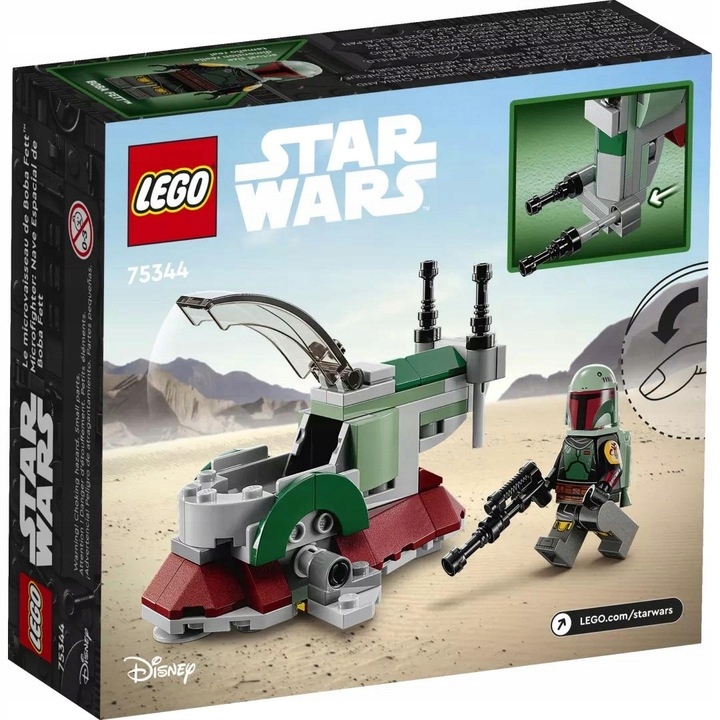 LEGO STAR WARS 6+ MYŚLIWIEC KOSMICZNY BOBY FETTA Bohater Star Wars