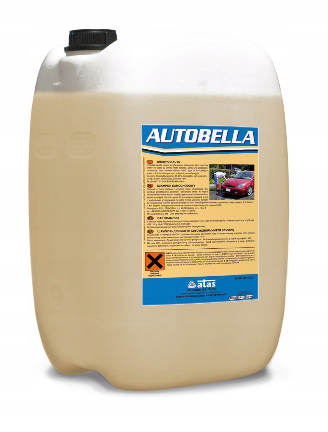 ATAS AUTOBELLA 25KG.