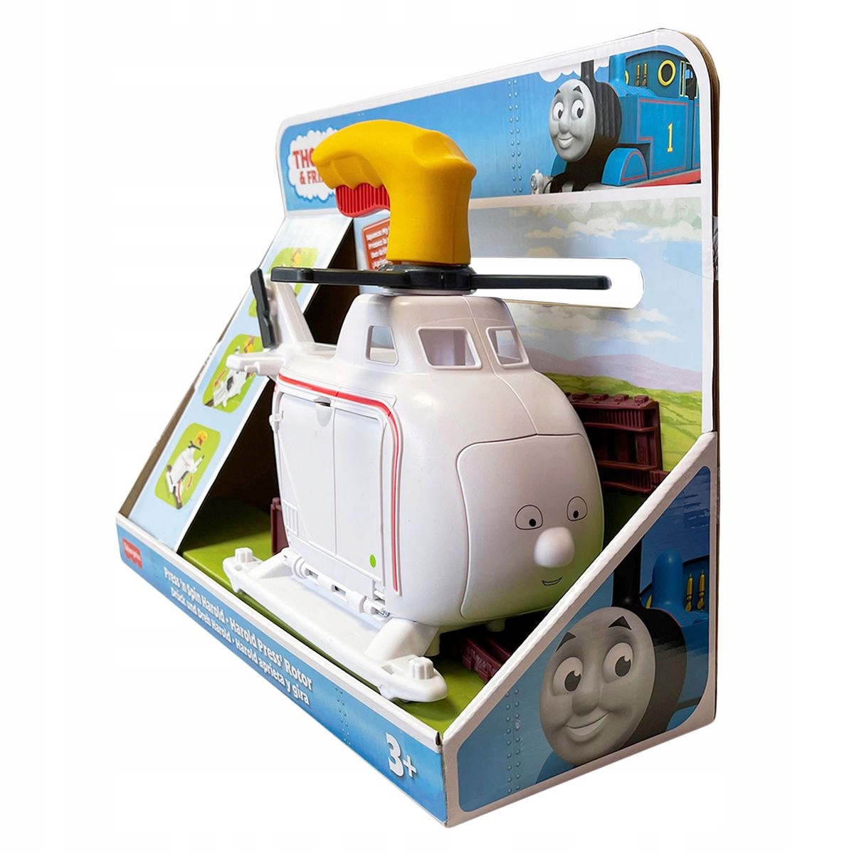 TOMEK I PRZYJACIELE TrackMaster Harold z hangarem Rodzaj helikoptery