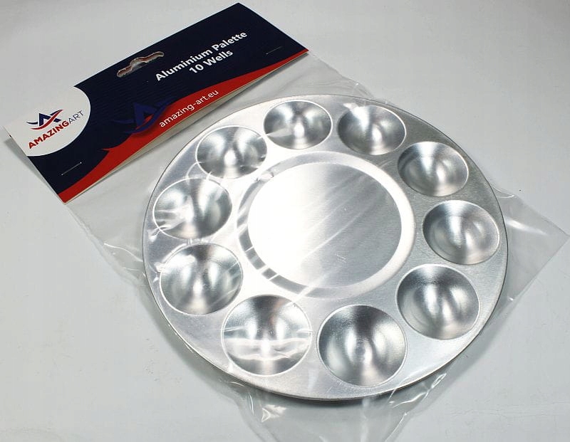 AMAZING ART - PALETA DO MIESZANIA FARB ALUMINIOWA