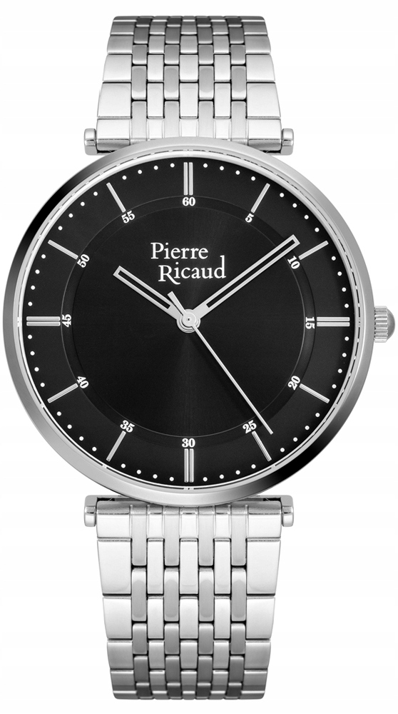 Pánské Hodinky Pierre Ricaud P91038.5114Q Stříbrný náramek
