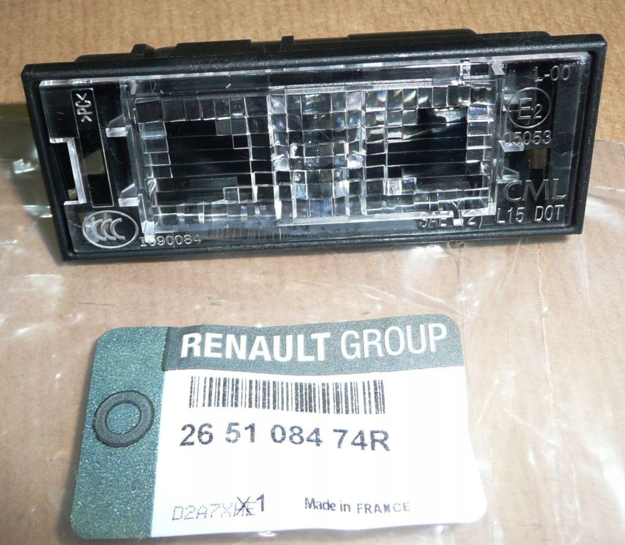 Lampa Tab.rej.r Megane III 265108474R