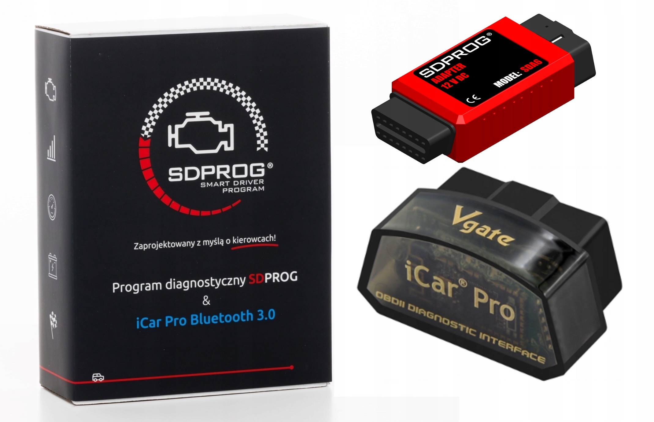 Diagnostyka FIAT DUCATO 290MCA SDPROG interfejs iCar PRO BT 3.0 Android
