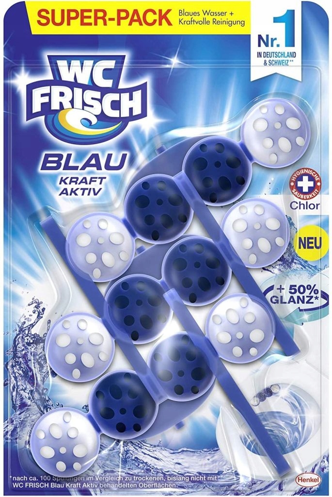 

Wc Frisch Chlor Aktywne Zawieszki Barwiące z De