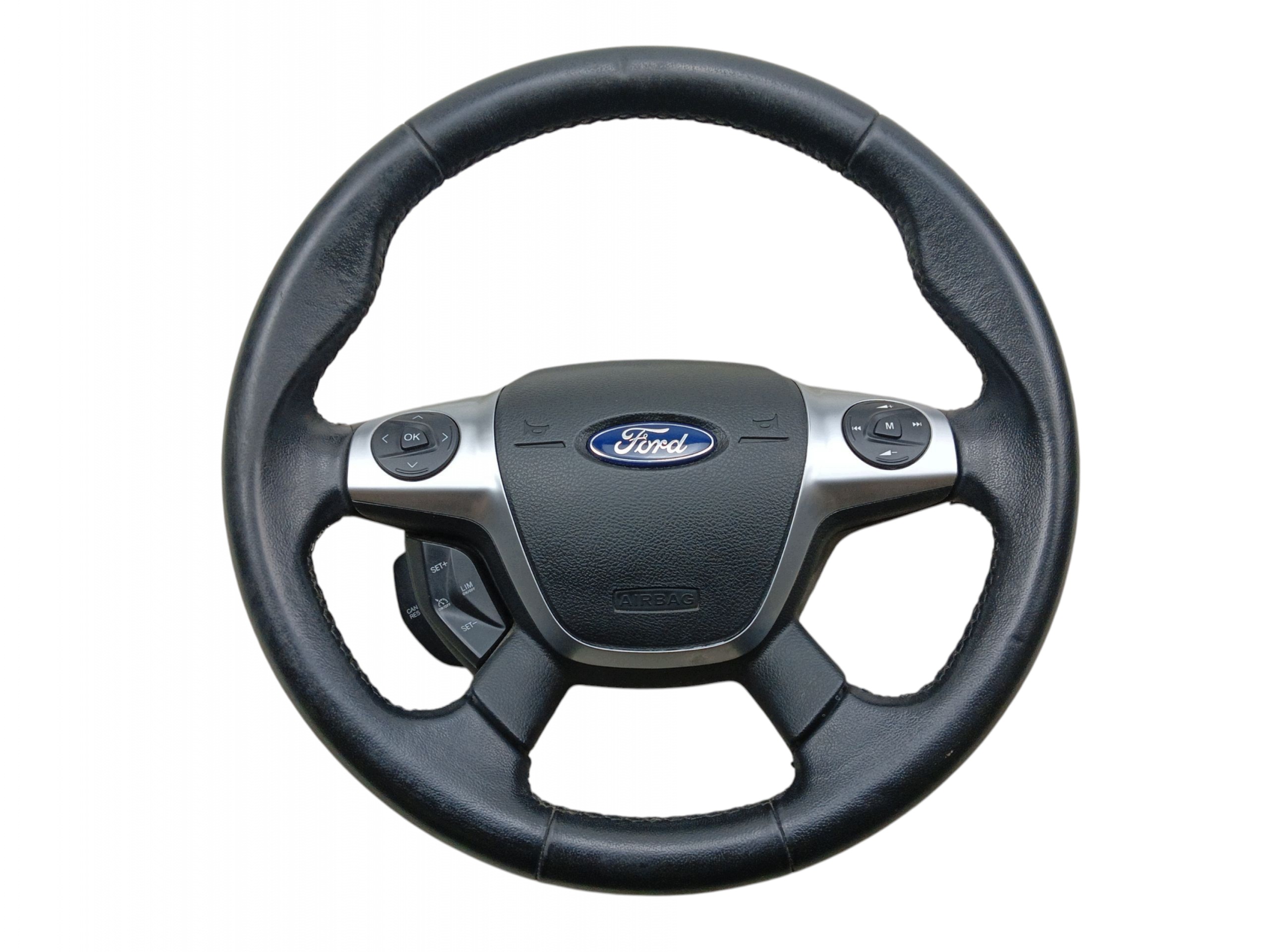 lenkrad leder leder MULTIFUNKCJA TEMPOMAT FORD FOCUS MK3 (10-14)