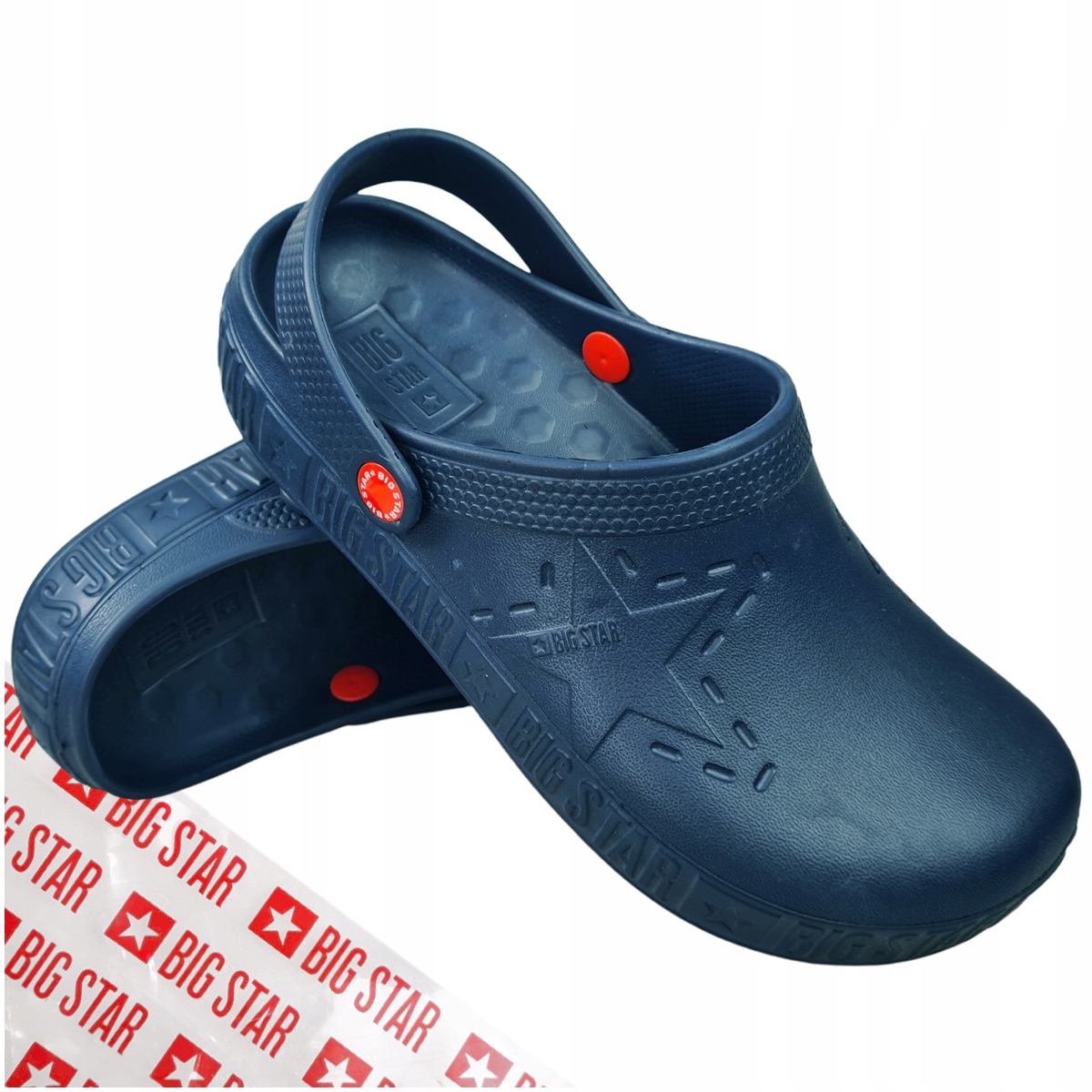 

Klapki Big Star damskie piankowe chodaki II275002