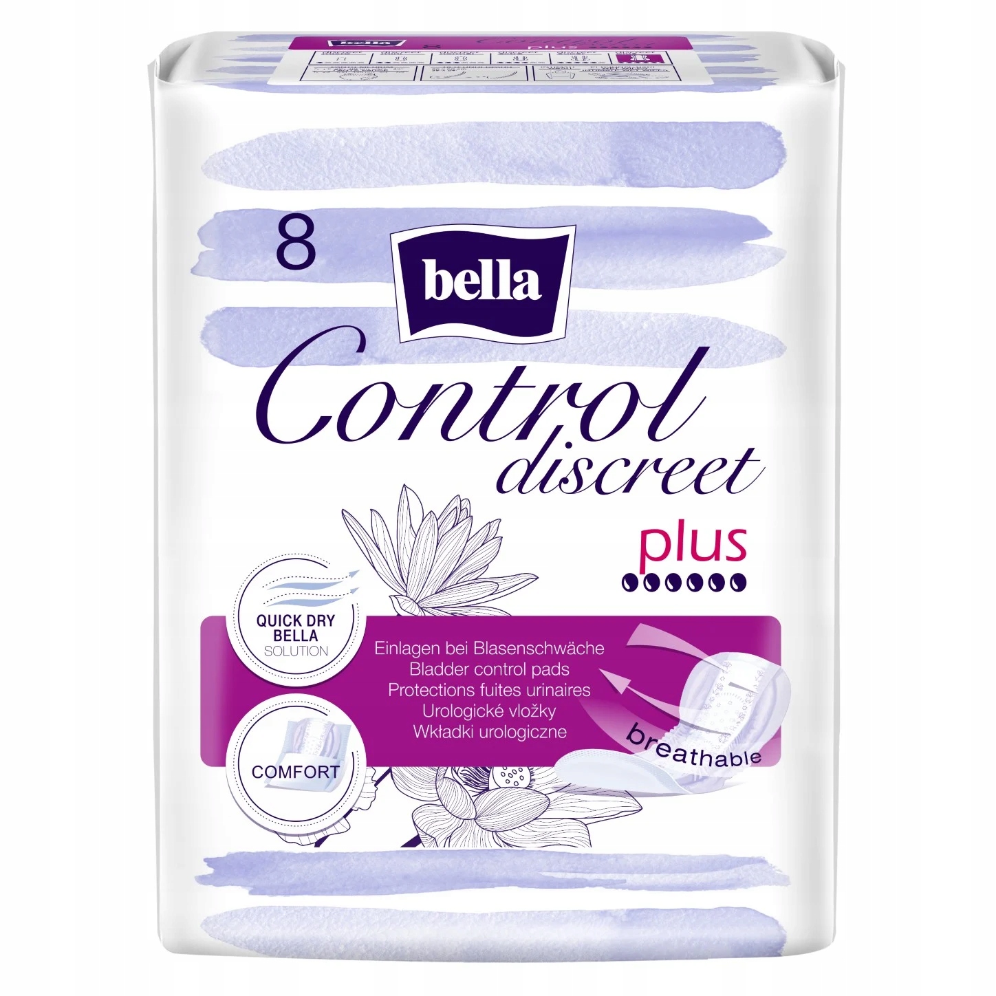 

Wkładki urologiczne Bella Control Plus 8 szt.