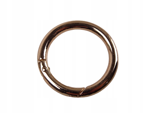 

Kółko metalowe otwierane 32mm złote kaletni szekla
