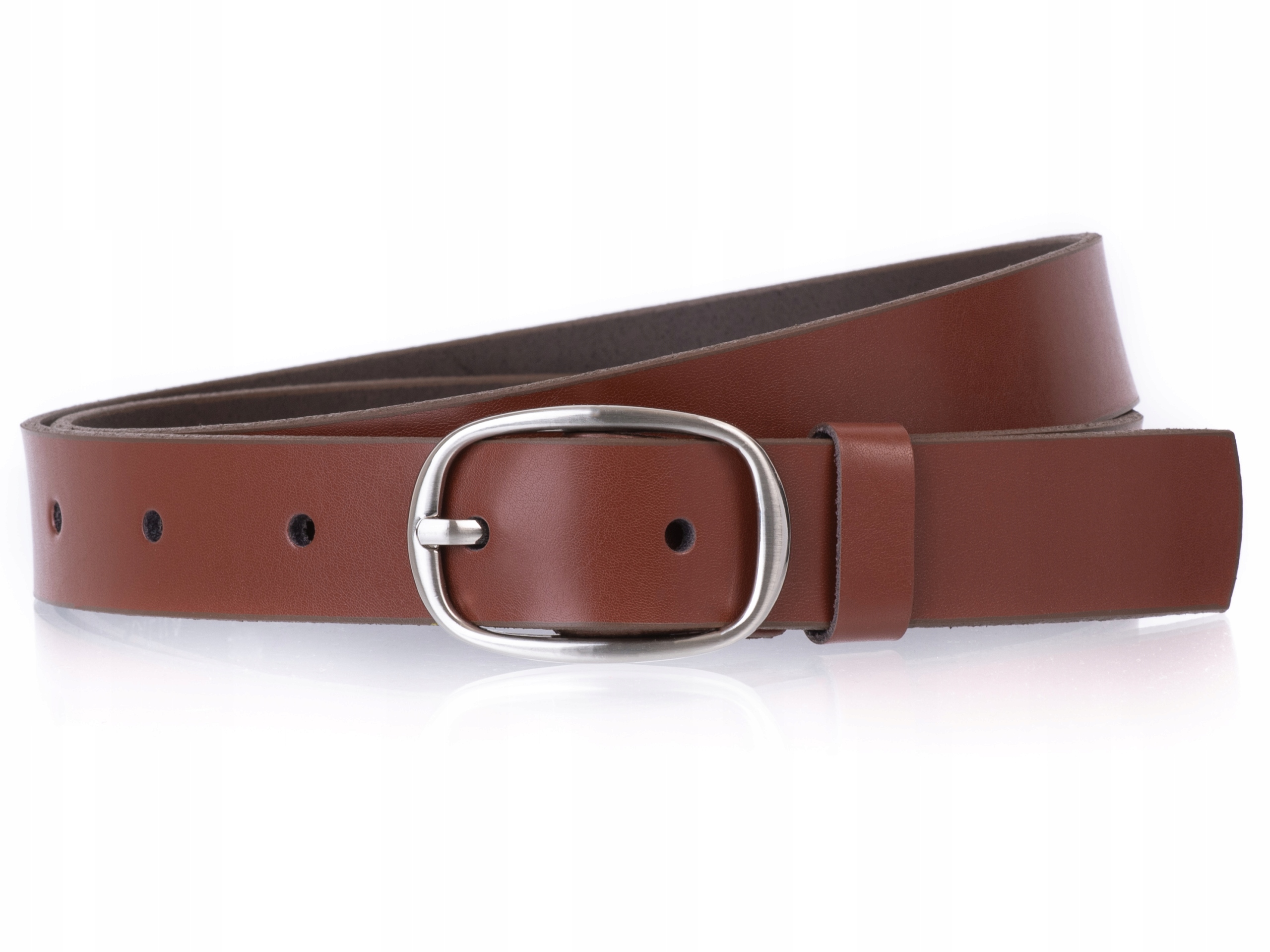 

Pasek do spodni 100% Skórzany Brązowy | r. 120cm