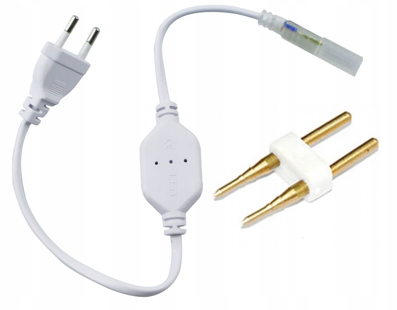 

Adapter Przewód zasilający do taśm Led 230V 8A Hq