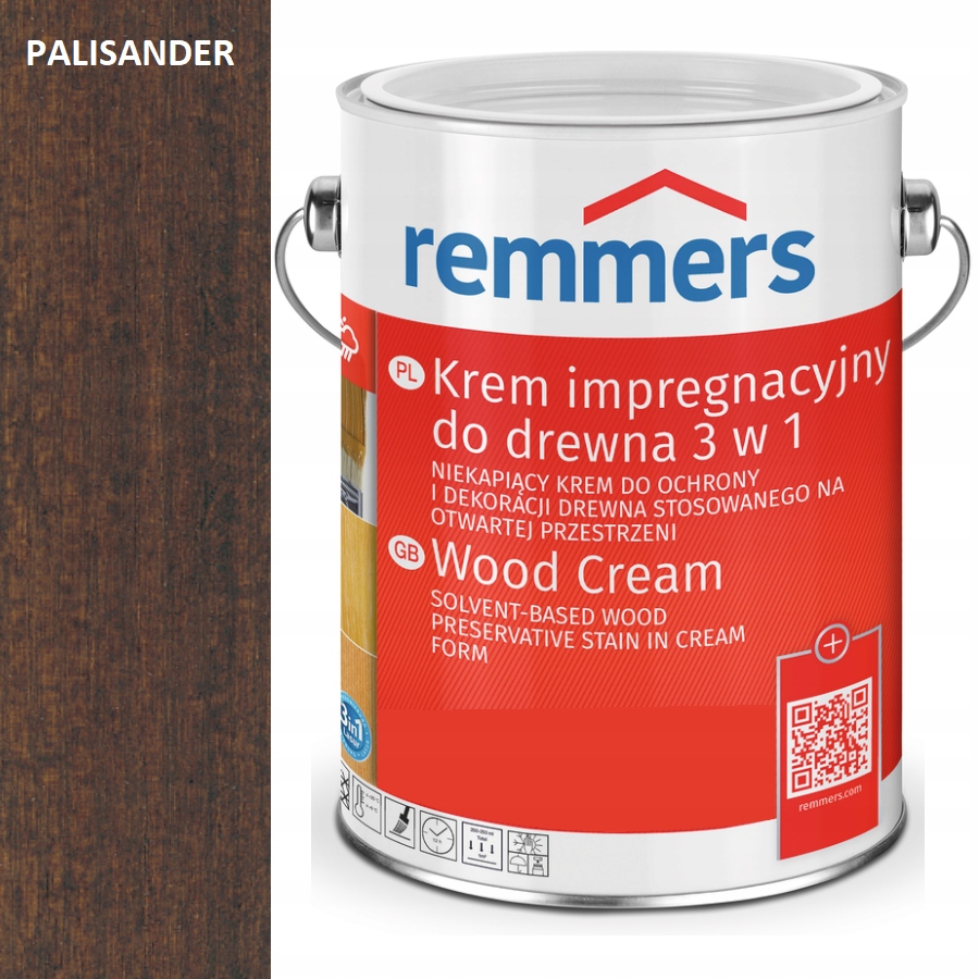 

Holzschutz Krem Grunt Lazura Impreg 5 L Palisander