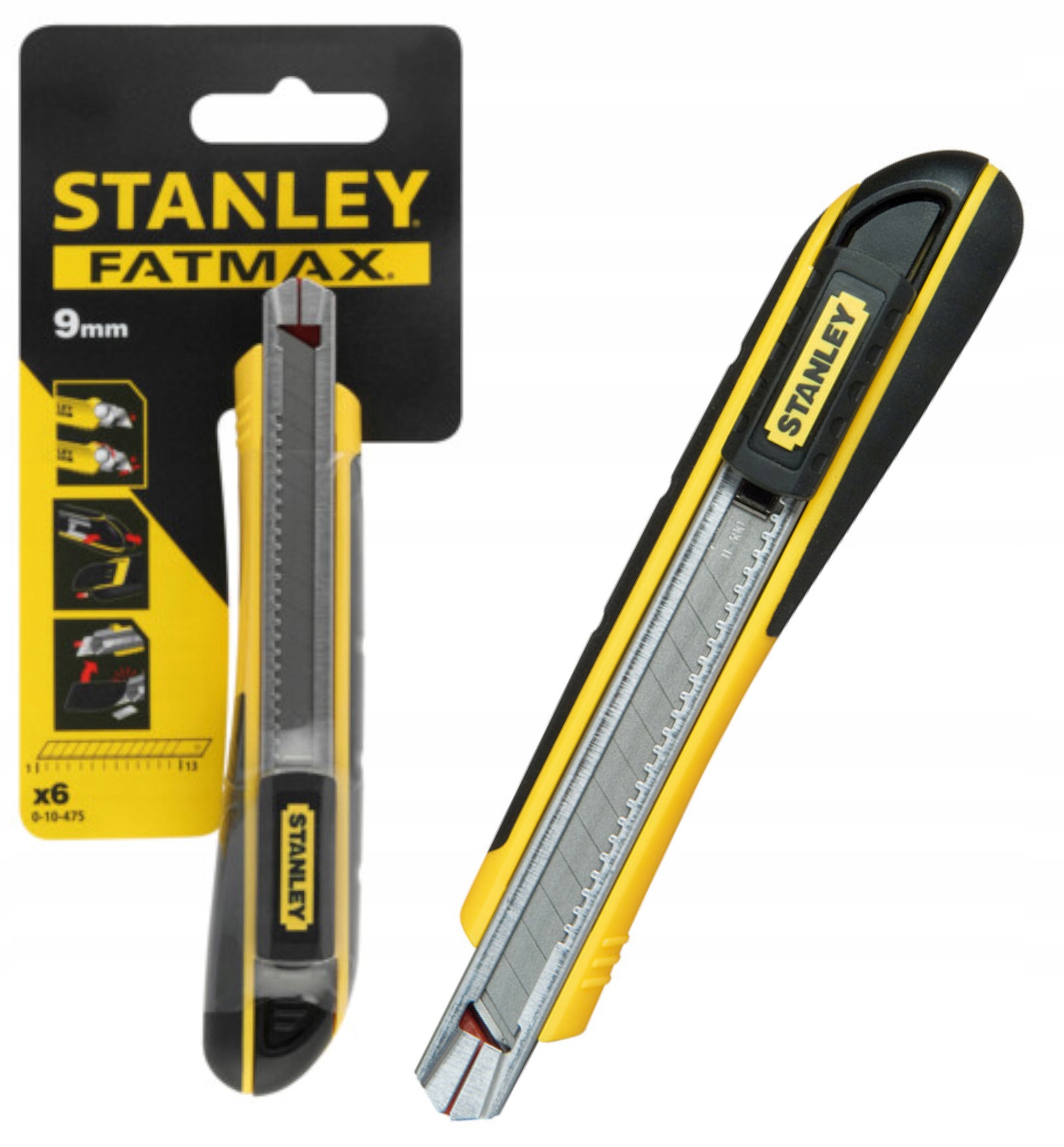 

Fatmax Nóżyk Ostrze Łamane 9 mm Stanley 0-10-475