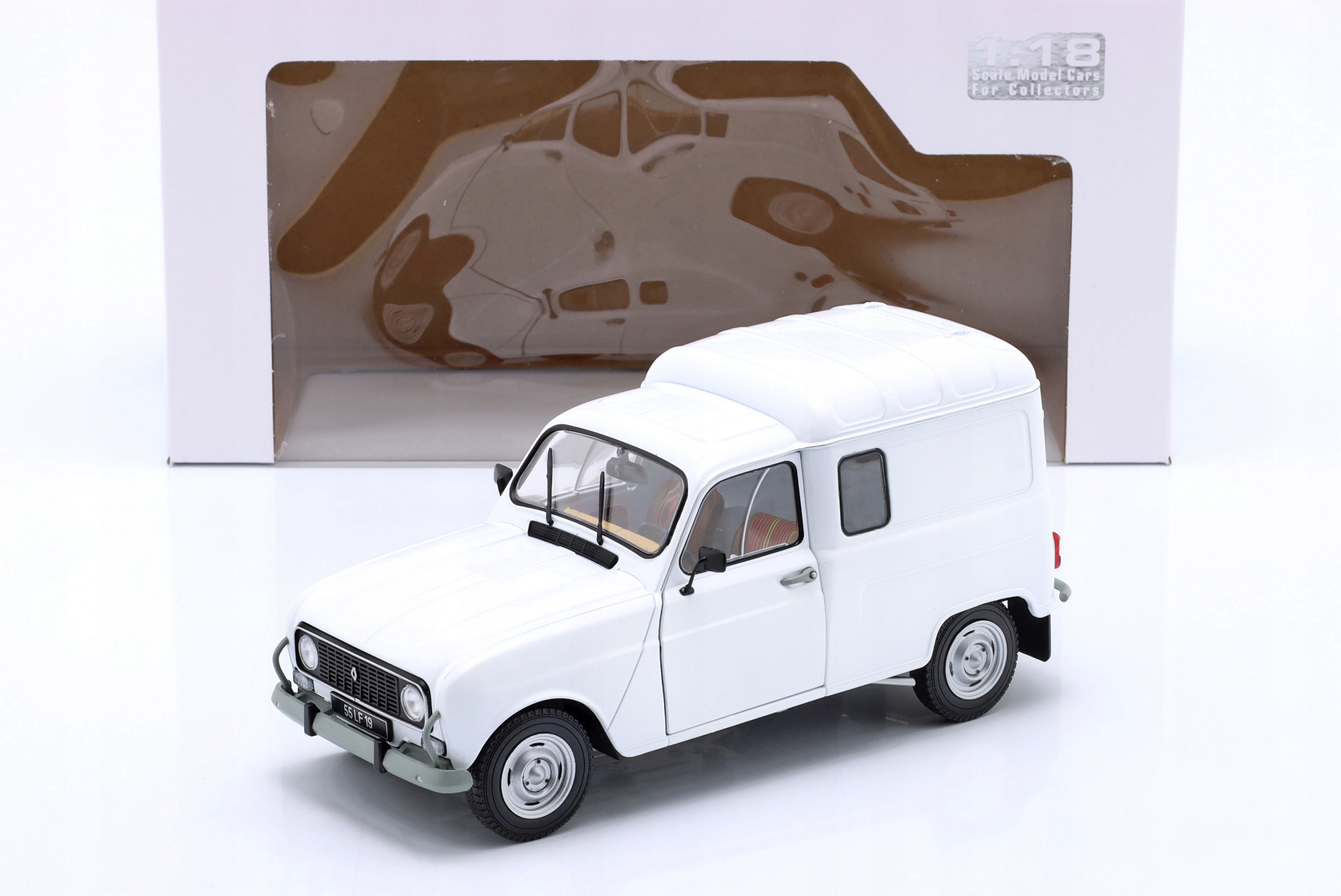 Solido Renault 4LF4 1975 Bílá 1:18