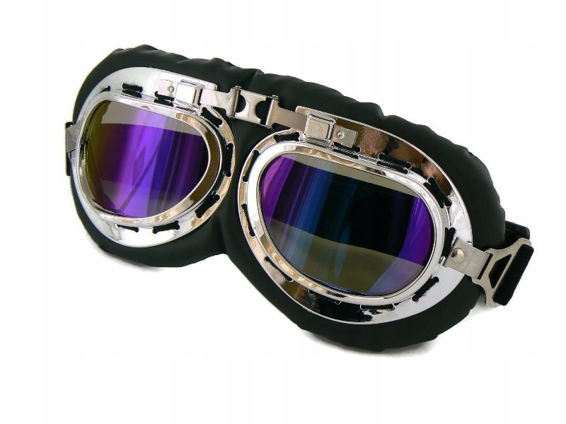 

Gogle Retro motocyklowe Okulary na Motor Prezent