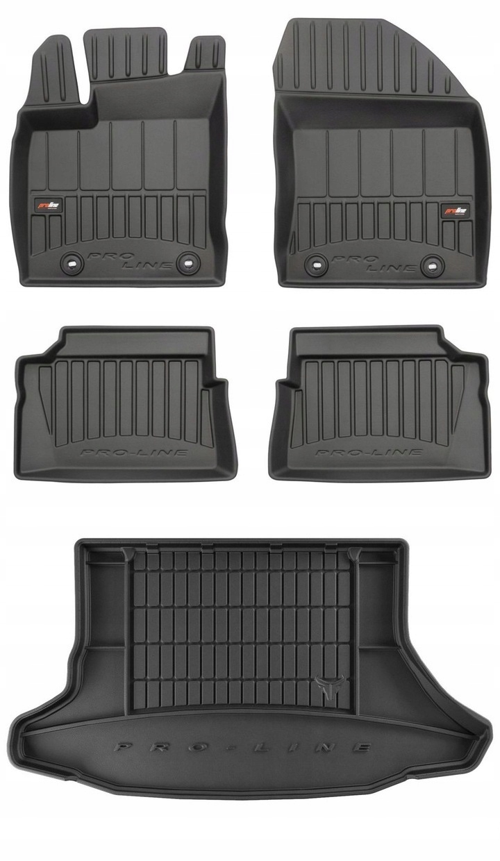 Set 3D gumové rohože Lexus Ct 200H Hb 2010-2020