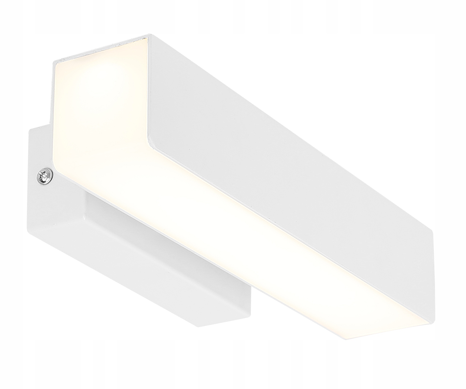 Nástenné svietidlo Candellux biele s integrovaným Led zdrojom 10 W