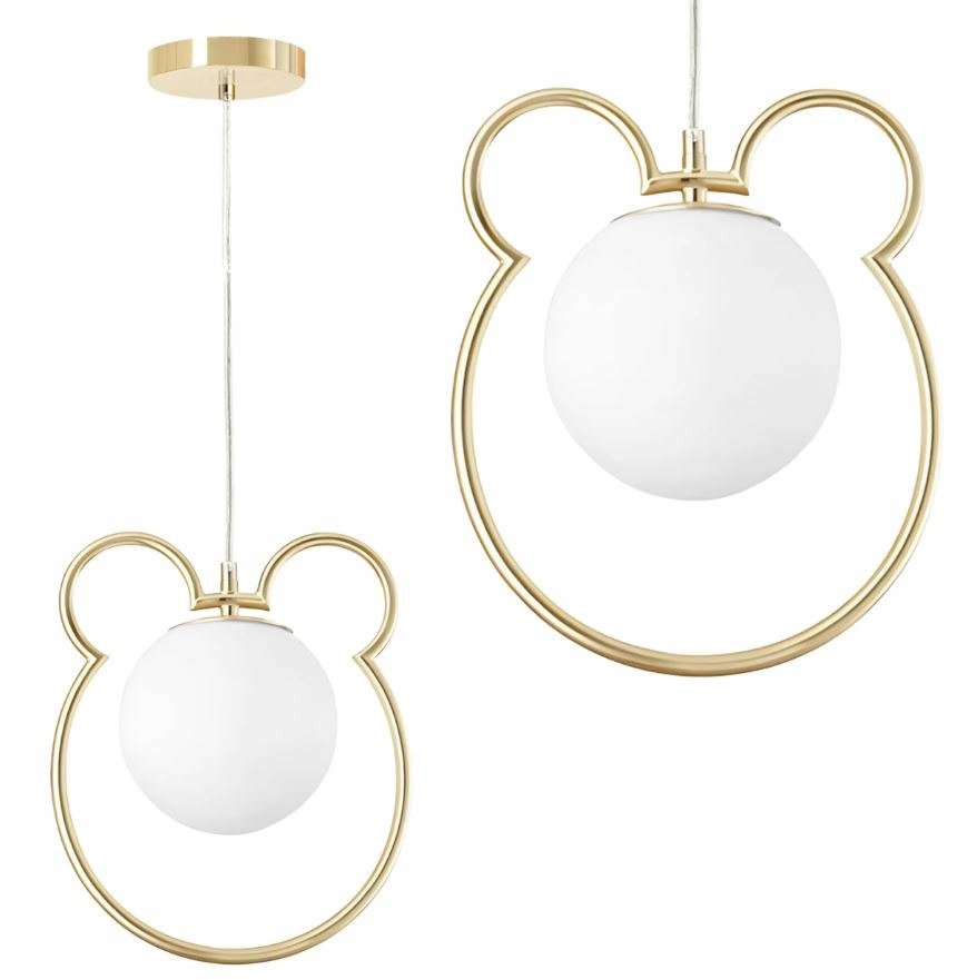 Lampa sufitowa wisząca G105-1W Gold White