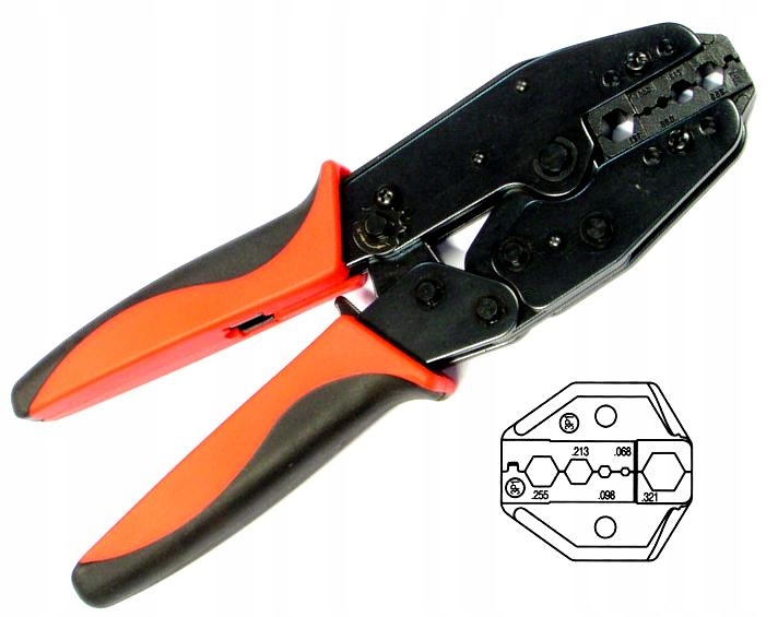 Zaciskacz Bnc Tnc Uhf Sma Fme N RG58 RG59 RG6 H155