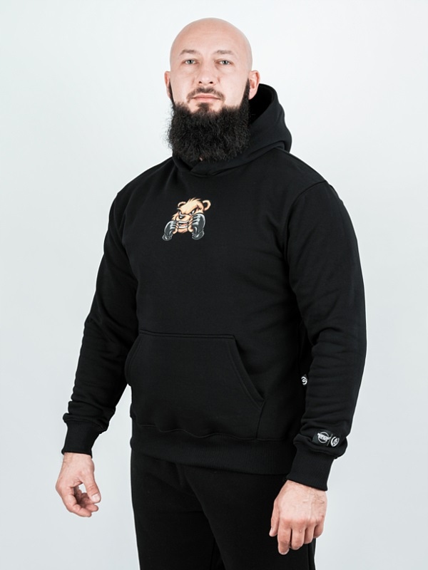Mikina Środowisko Miejskie 'fighter Bear' Černá vel. XL