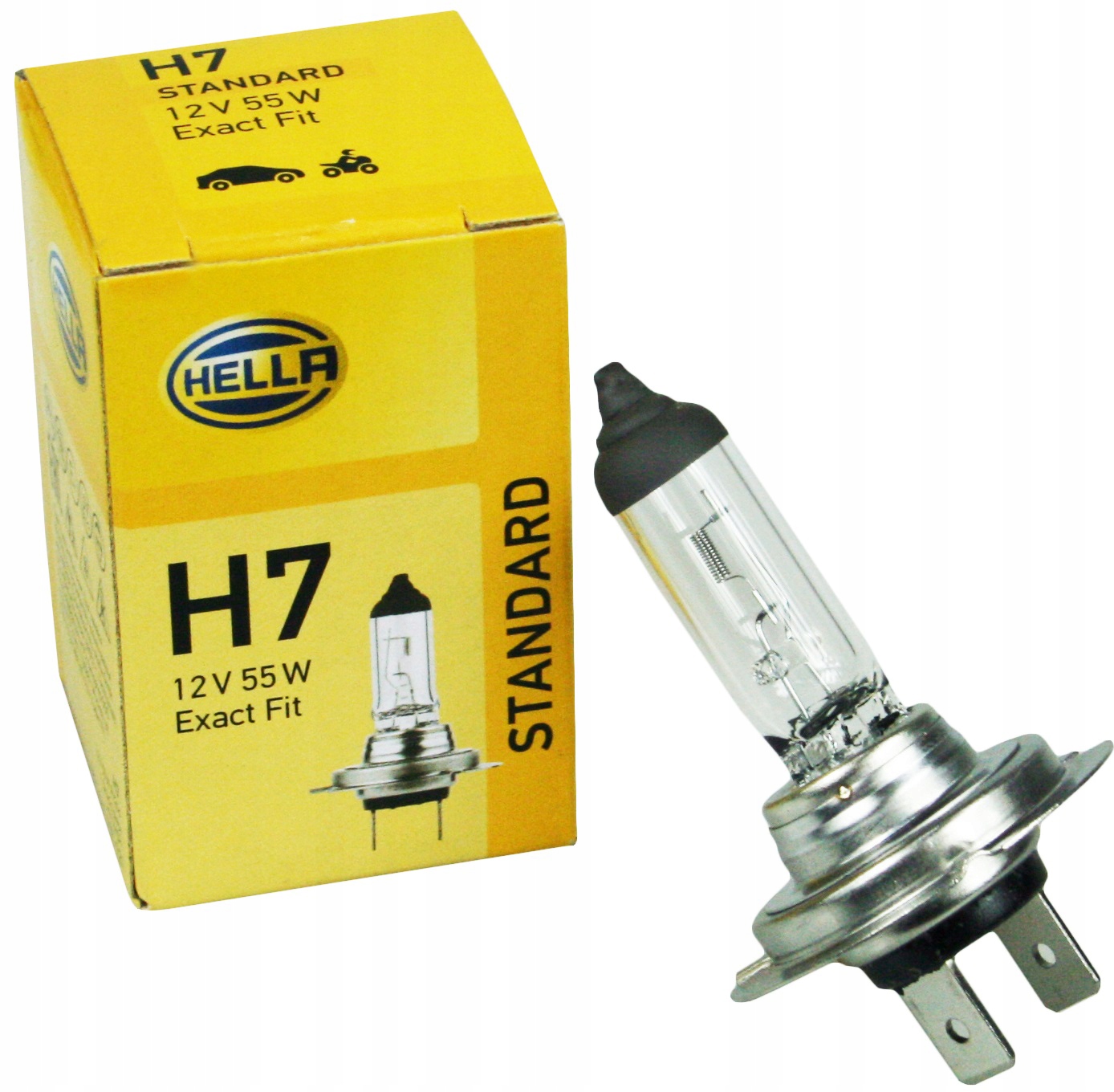 

Żarówka H7 55W Hella Oryginał 8GH007157-121 PX26D
