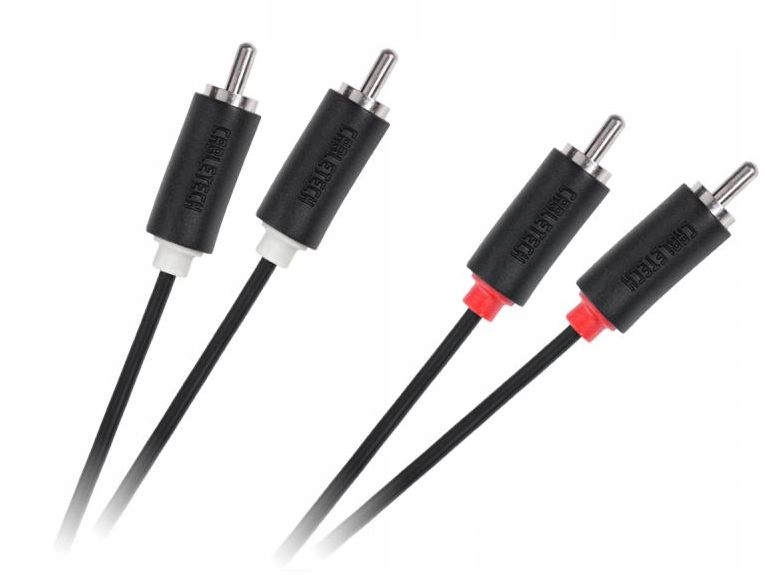 Kabel Audio 2x2 RCA Przewód 3m Stereo Czincz 2x
