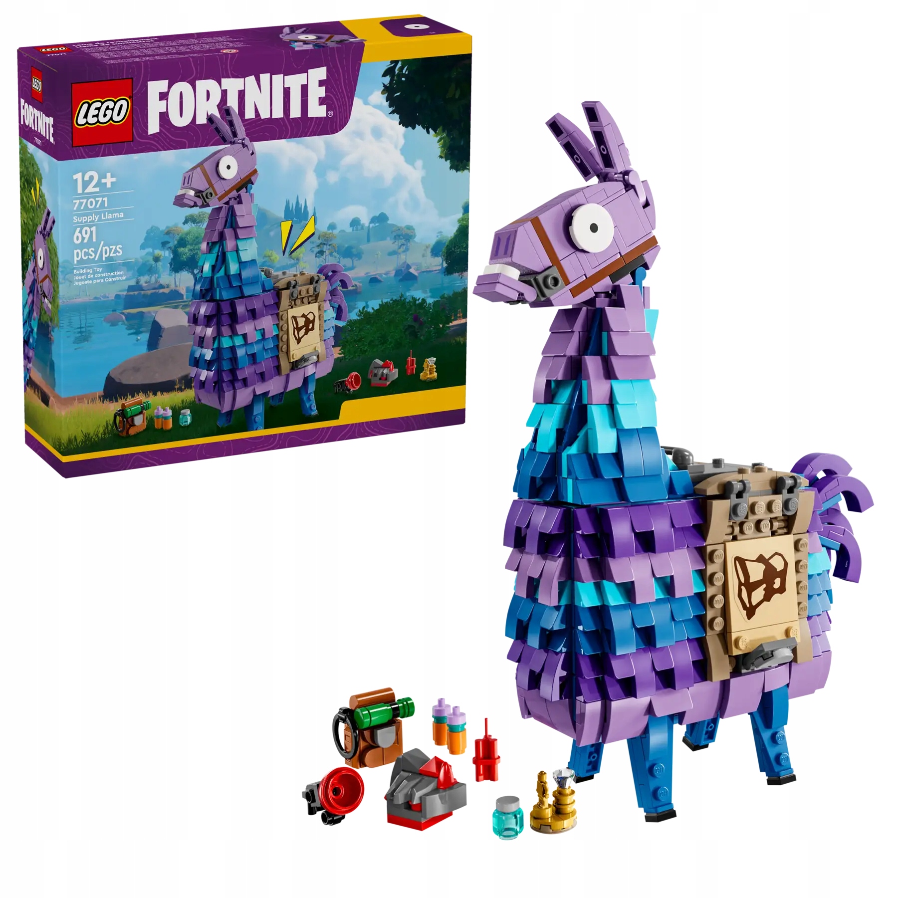 Lego Fortnite 77071 Zásobovací Lama 691 Dílků