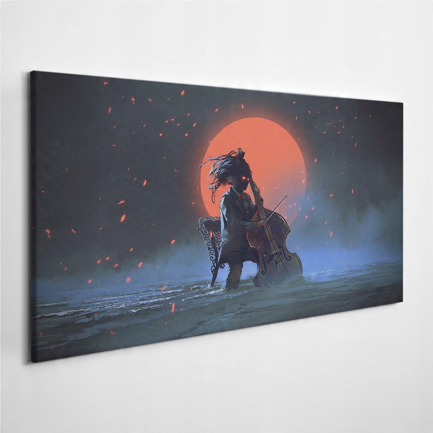 

Obraz na płótnie na ścianę Człowiek Krzesło 120x60