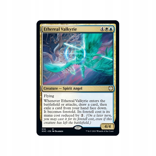 Mtg Ethereal Valkyrie (Rare)