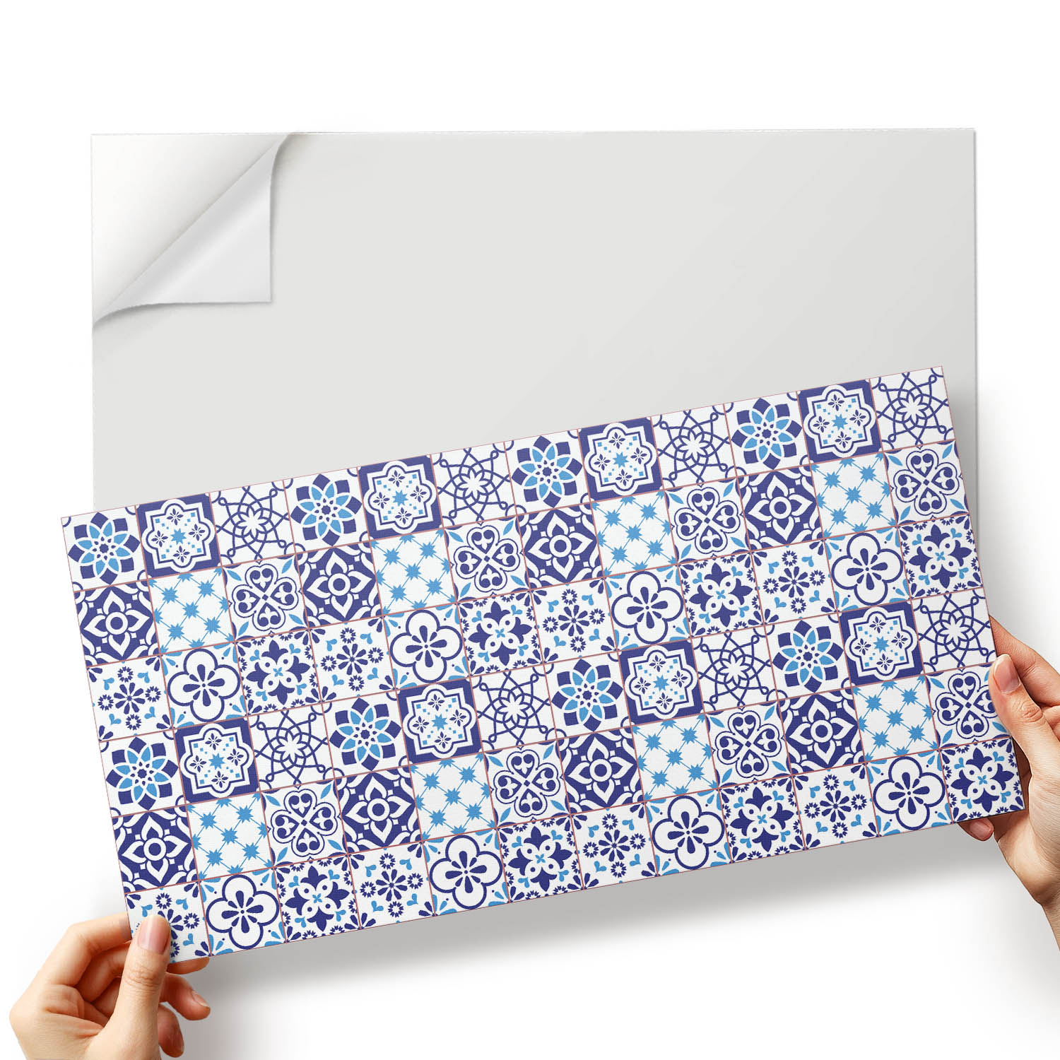 Vinylové dlaždice Podlahové geometrické vzory na dlaždicích 10x40x20 cm