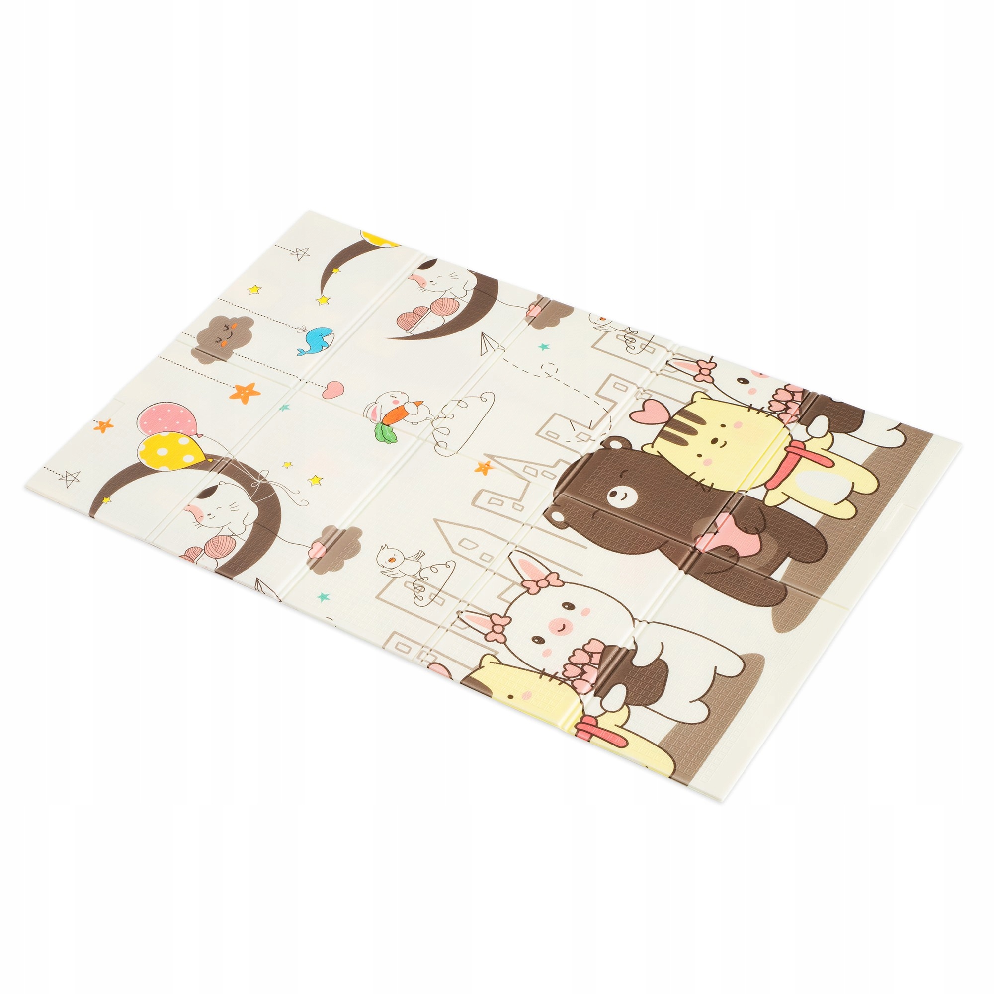 MATA PIANKOWA SKŁADANA DLA DZIECI EDUKACYJNA DWUSTRONNA HUMBI 120x180 TORBA Certyfikaty, opinie, atesty CE EN 71