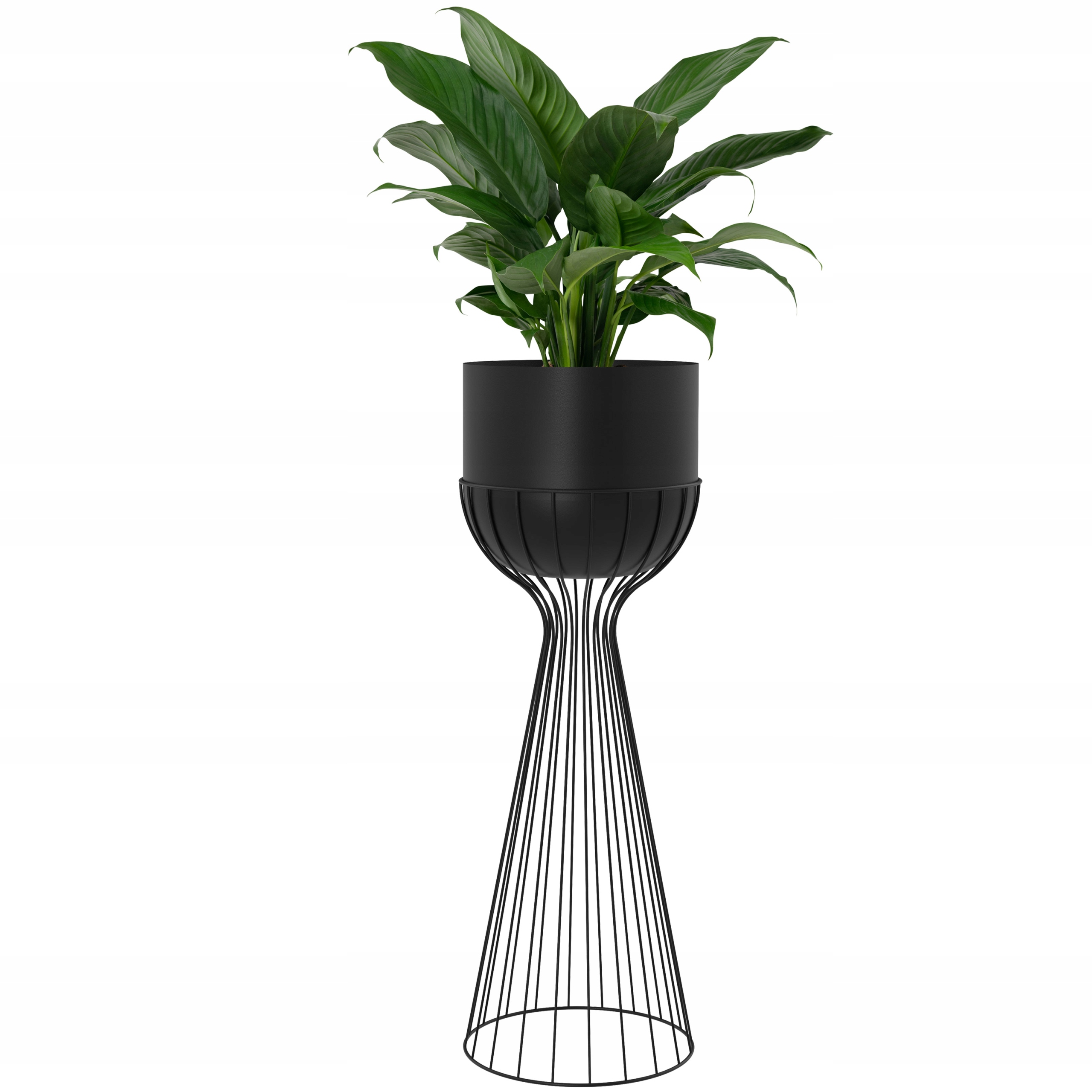 

Kwietnik metalowy stojący Loft New Design 56cm