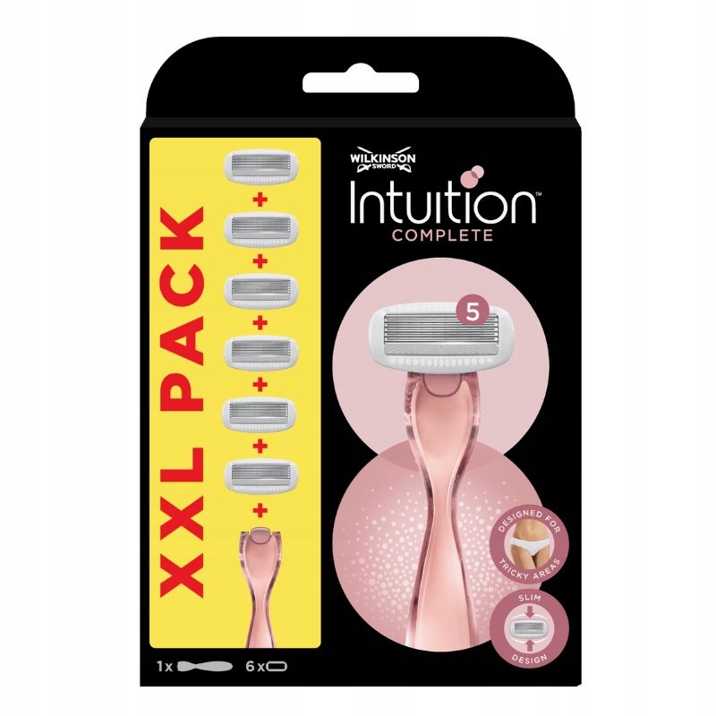 Holicí strojek Wilkinson Intuition Complete XXL 6 náhradních hlavic