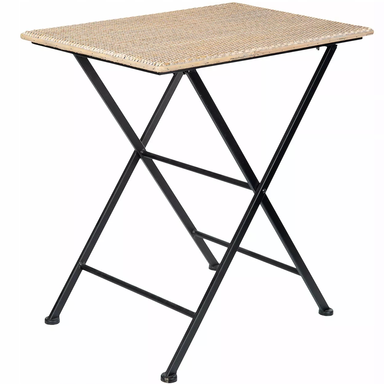 Kávový Stolek 60 cm Boční Bambusový přenosný boho do obývacího pokoje ložnice