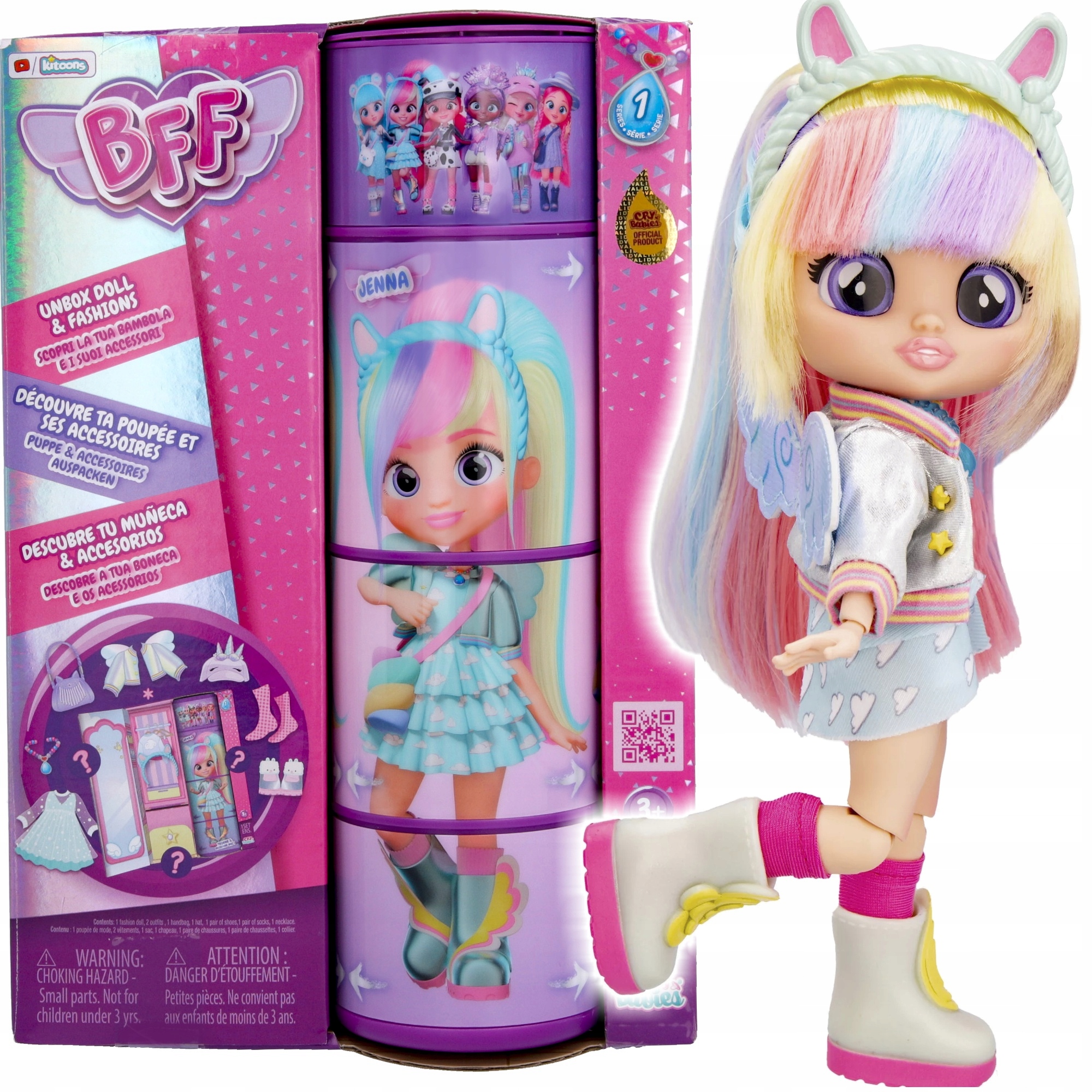 

TmToys Bff Cry Babies Lalka i akcesoria Jenna