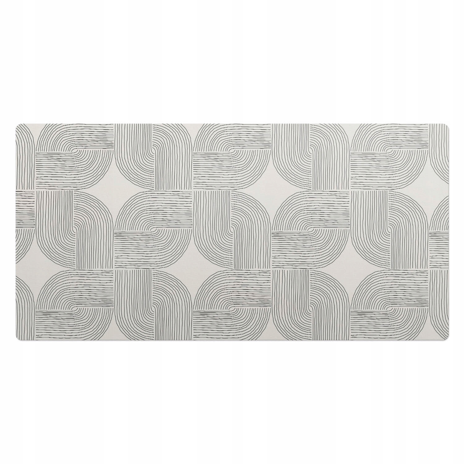 Vinylová podložka na psací stůl Abstraktní motiv geometrických linií 100 x 50 cm