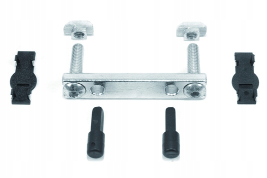 Łącznik sworzniowy 90 do rowka 10mm